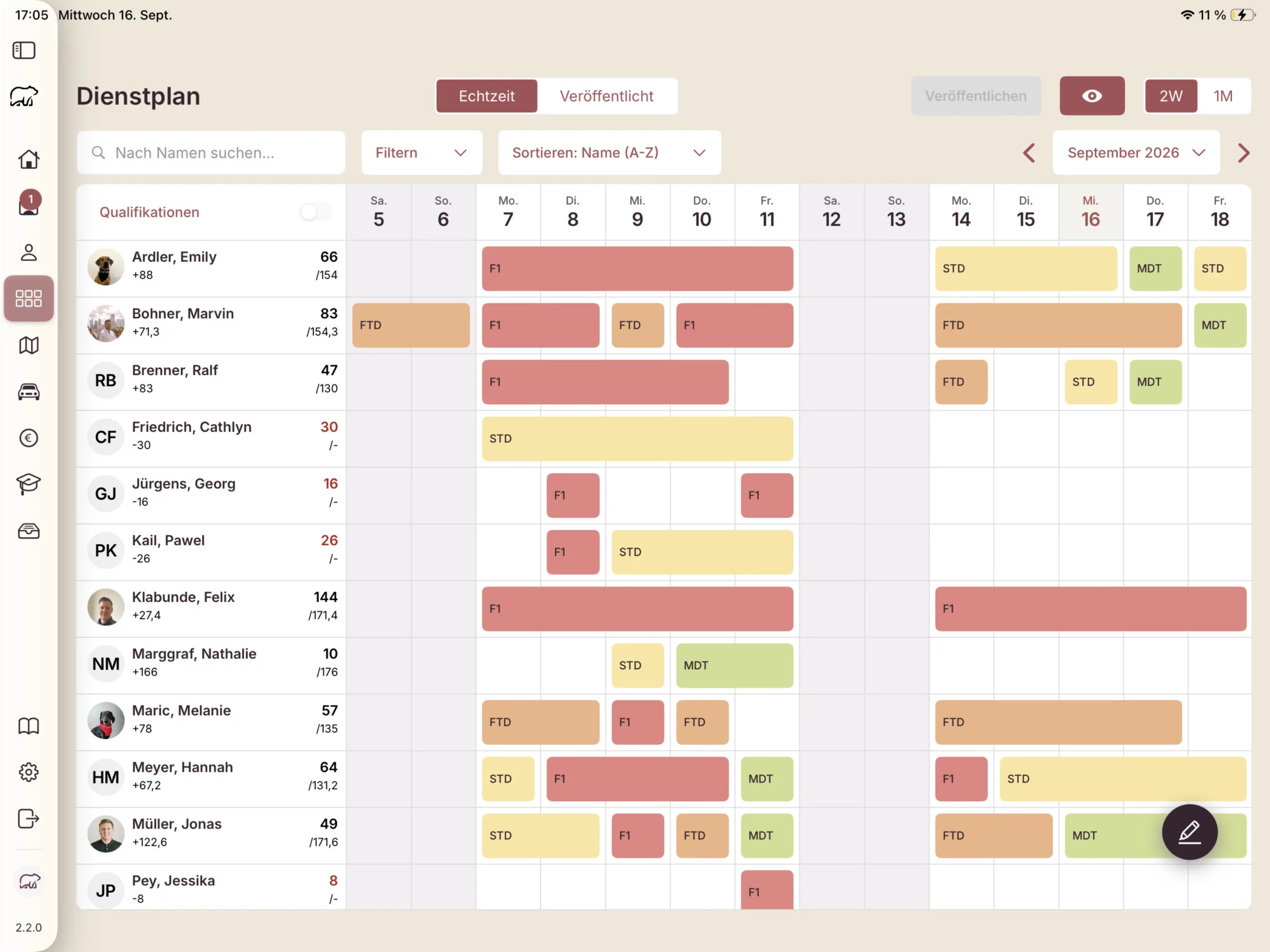 Dienstplan